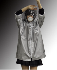 防寒や普段着(オシャレ着)、防水仕様の為、雨具としても着用可。